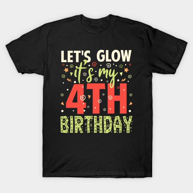 I'ts My 4th Birthday Gift T-Shirt by Tesszero